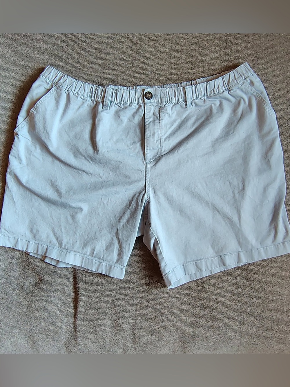Chubbies Chino Shorts Men XXXL Light Blue Regular Fit Flat Front Preppy 7”